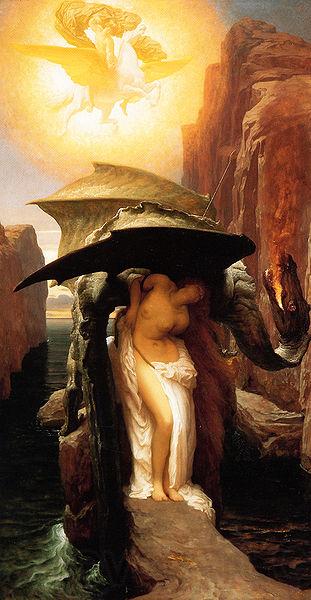 Lord Frederic Leighton Perseus and Andromeda Norge oil painting art
